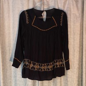 Earthbound embroidered Tunic